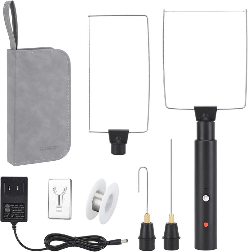 Image Hot Wire Foam Cutter - 4 in 1 Electric Cutting Machine Pen Tools Kit, 100-240V / 28W Styrofoam Cutting Pen with Versatile Tips and Carrying Case, Heated Foam Carving Knife Kit - Image 1